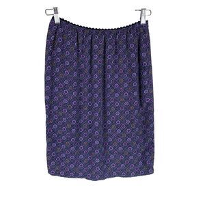 Xhilaration Vintage Y2K Ditsy Floral Knee Length Skirt Womens Size S 90s Boho